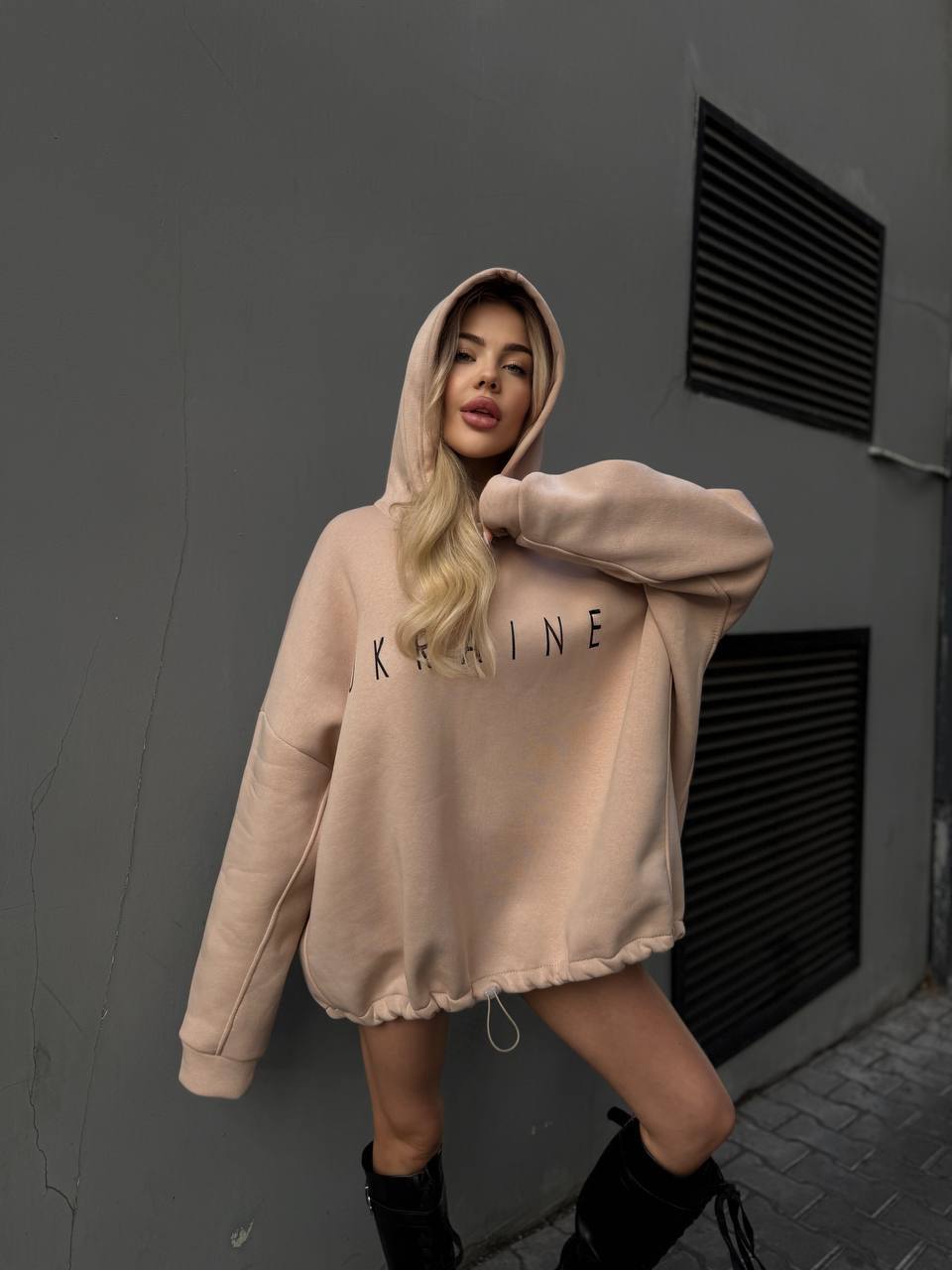 Патріотичне унісекс худі  Ukraine 044
