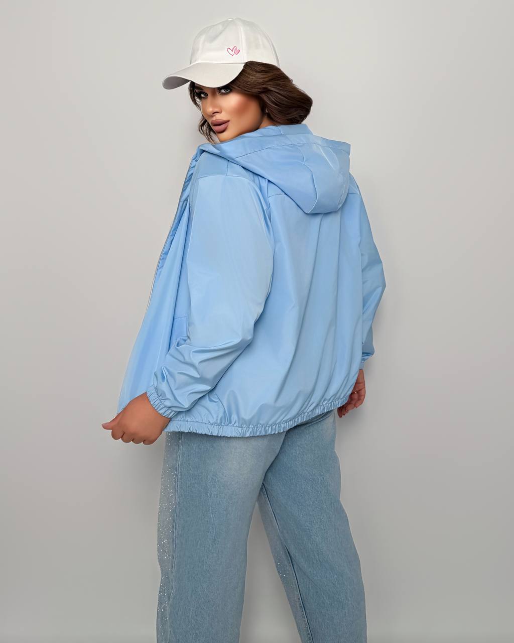 Вітрівка 3196 блакитний фото 3