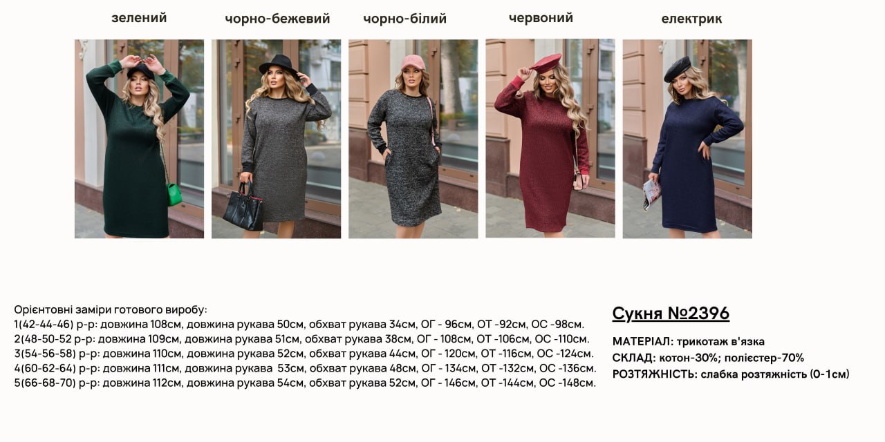 Спортивна сукня в`язка 2396 смарагд фото 12