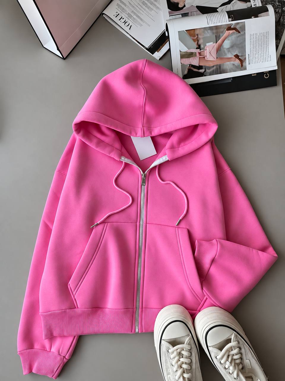 Вкорочений Zip HOODIE 689