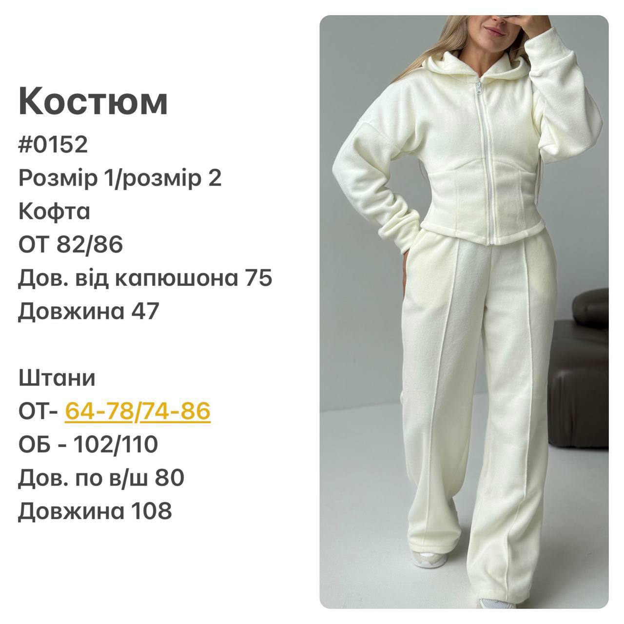Флісовий костюм 031