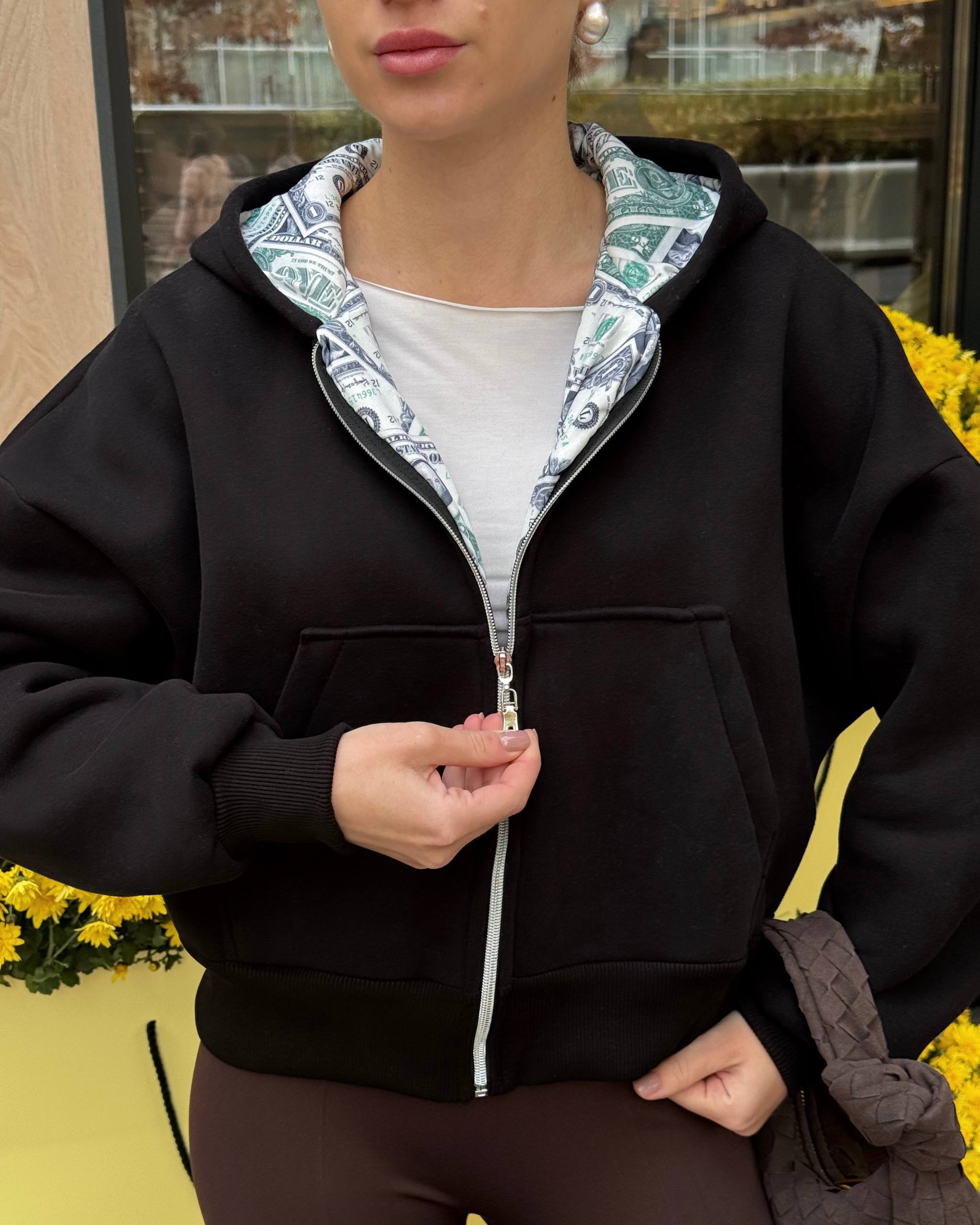 Зіп худі $ 940 — Чорний