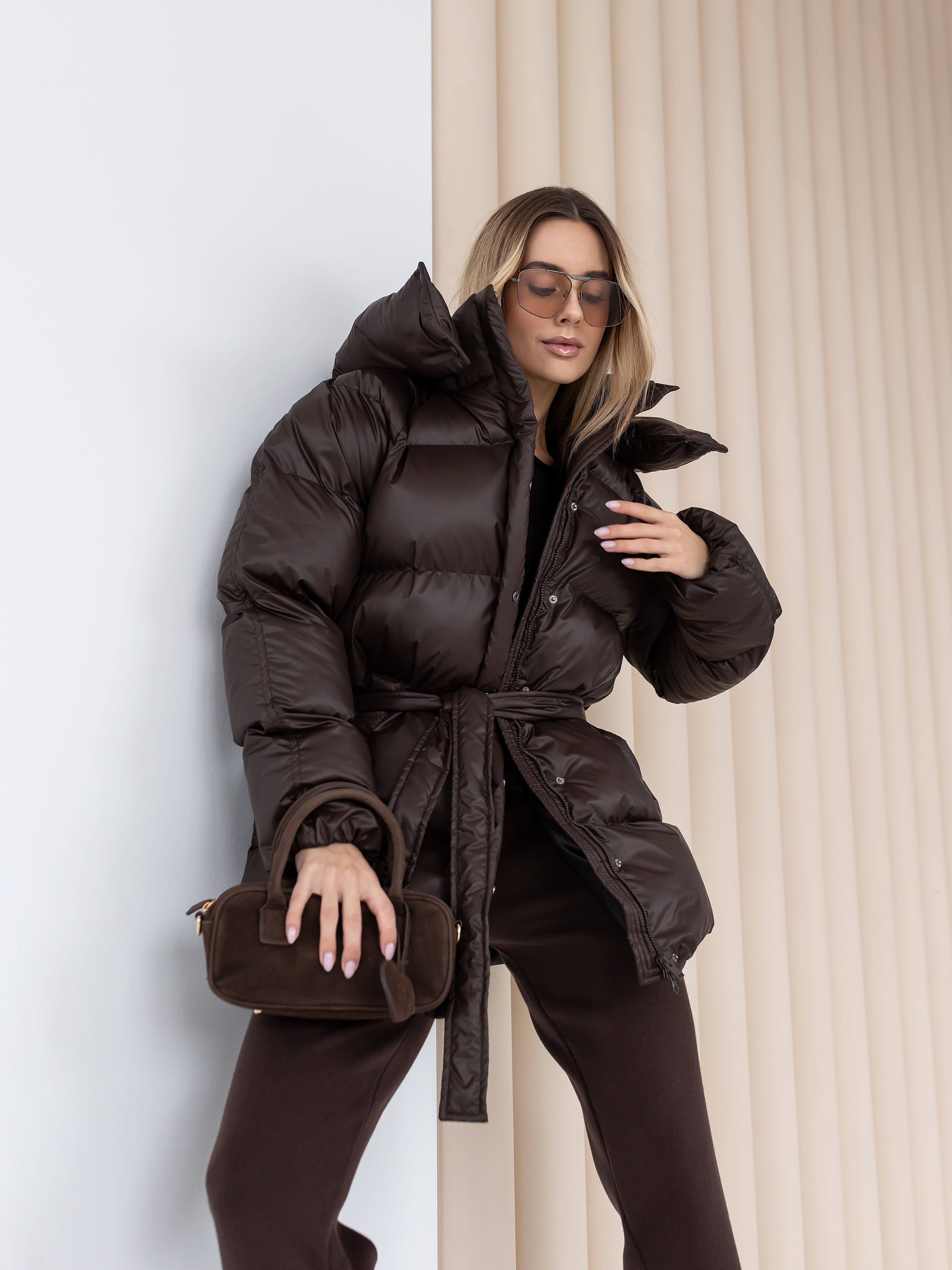 Premium winter puffer ARCTIC — Шоколад