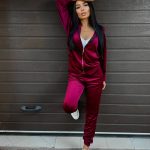 Купить Велюровий спортивний костюм 114| Bicoop.Shop