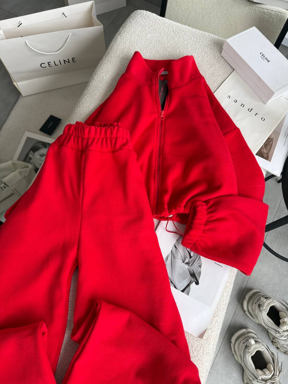 Флісовий костюм палаццо джогери зіпка 391 купити photo 2025 11 04 12 26 35