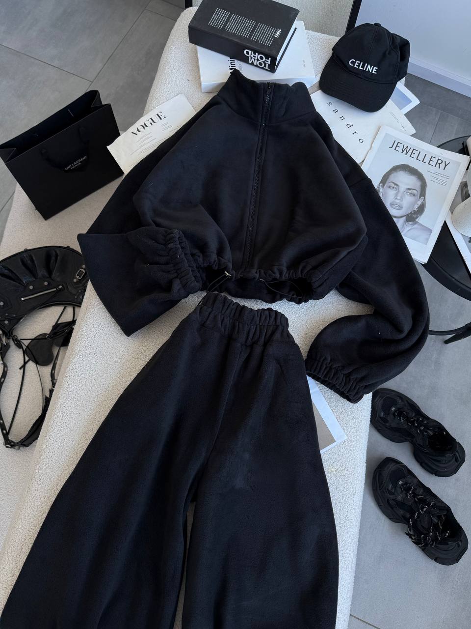 Флісовий костюм палаццо джогери зіпка 391 купити photo 2025 11 04 12 26 38