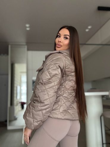 Коротка куртка екопух 200 кнопка 043/1 купити photo 2025 10 25 16 26 11