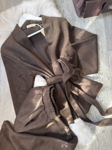 Костюм щільна в'язка не кошлатиться не витягується тримає форму кімоно палаццо 269 купити photo 2025 10 25 19 50 38