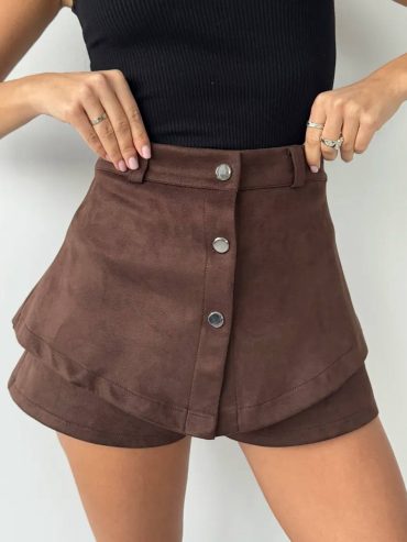 Стильні замшеві шорти з баскою 396 купити photo 2025 10 26 08 47 36