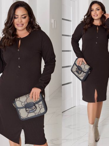 Трикотажна сукня в рубчик 219 купити photo 2025 10 26 23 45 32 2