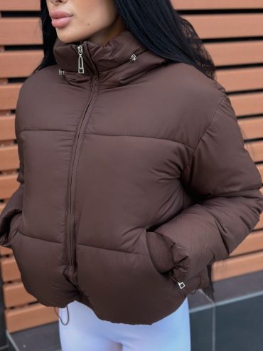 Тепла коротка зимова курточка силікон 250 050 купити photo 2025 10 27 00 02 59