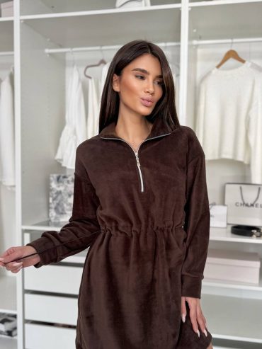 Флісова сукня верх на змійці 999 купити photo 2025 10 27 00 32 36