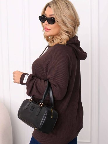 Однотонний светр з нашивками на манжеті вʼязка ангора 332 купити photo 2025 10 28 13 16 15 2