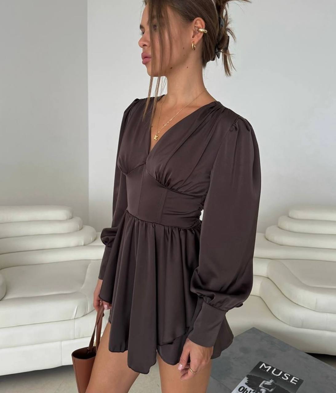 Шовковий комбінезон шнурівка 723 купити photo 2025 11 04 18 25 56