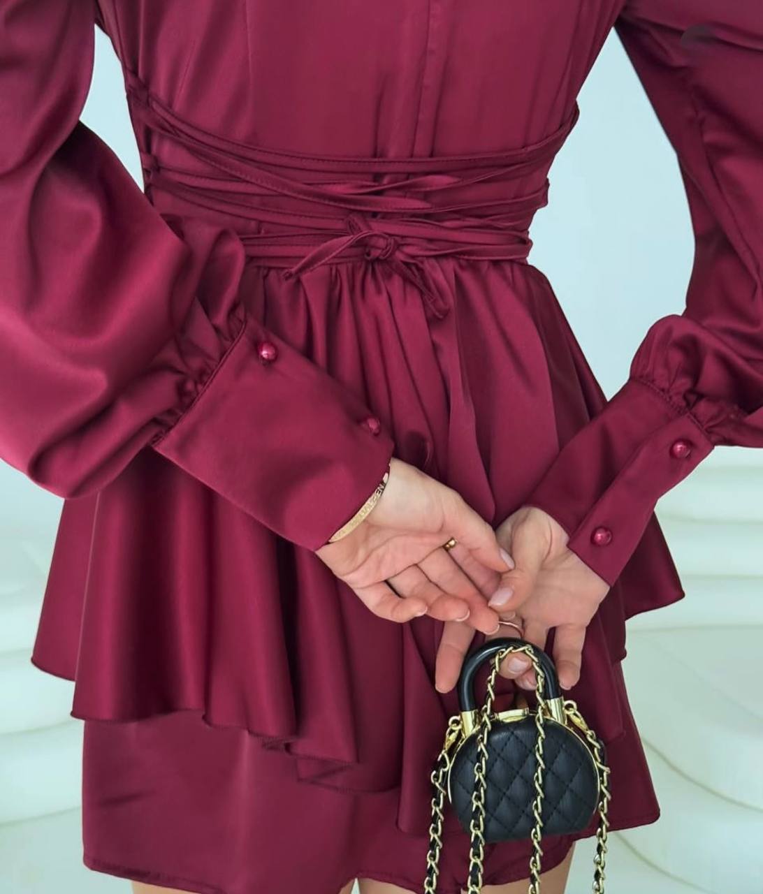 Шовковий комбінезон шнурівка 723 купити photo 2025 11 04 18 26 01