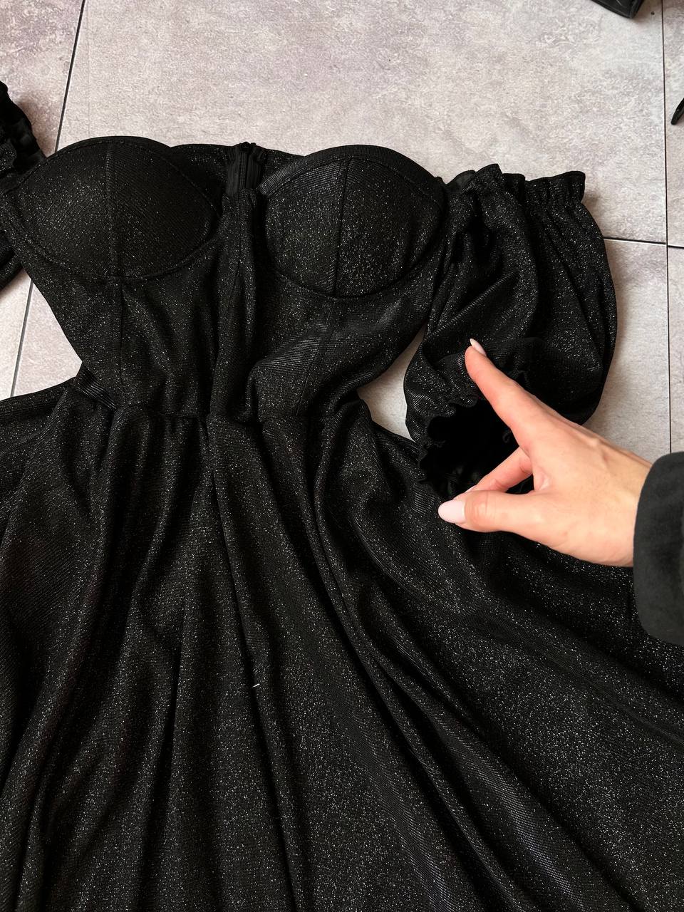 Сукня люрекс пишна спідниця ліф з чашками 534 купити photo 2025 11 05 12 27 01 2