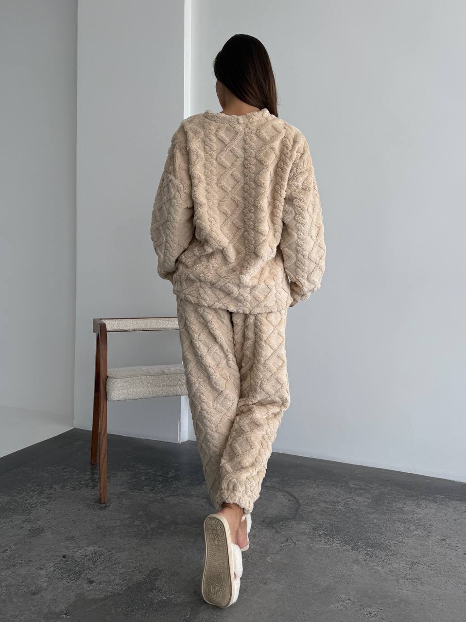 Дуже теплий м'який домашній костюм з двосторонньої махри 1692 купити photo 2025 11 05 13 06 26