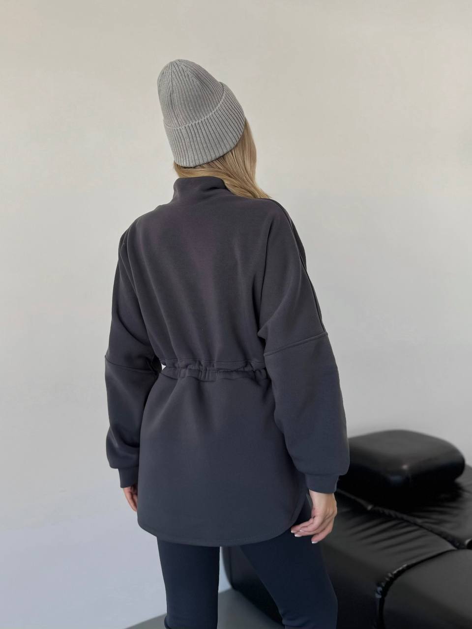 Подовжена кофта на змійці куліска талія 1694 купити photo 2025 11 05 13 07 55 2