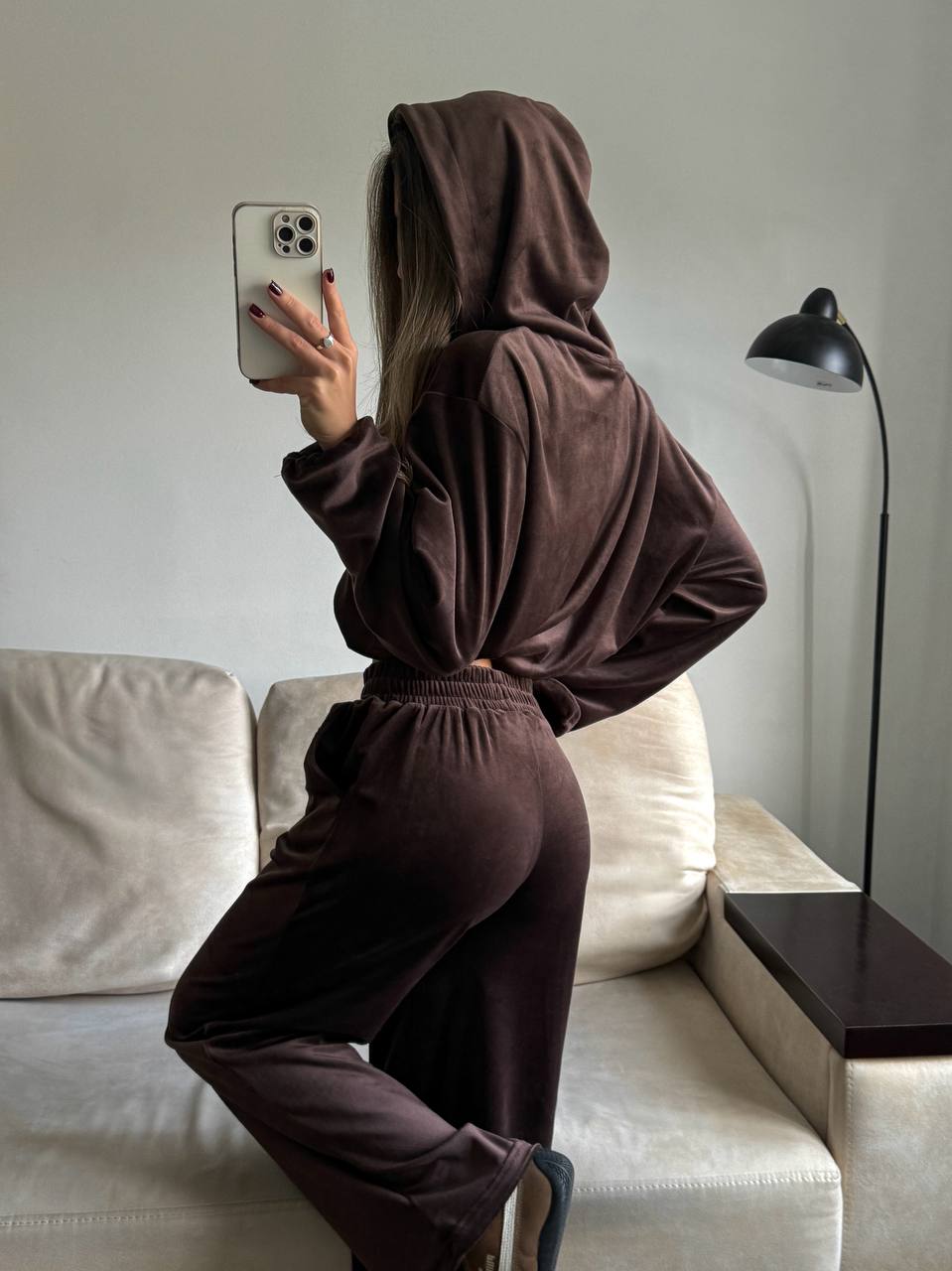 Плюшевий велюровий костюм оверсайз 2094 купити photo 2025 11 07 22 47 13