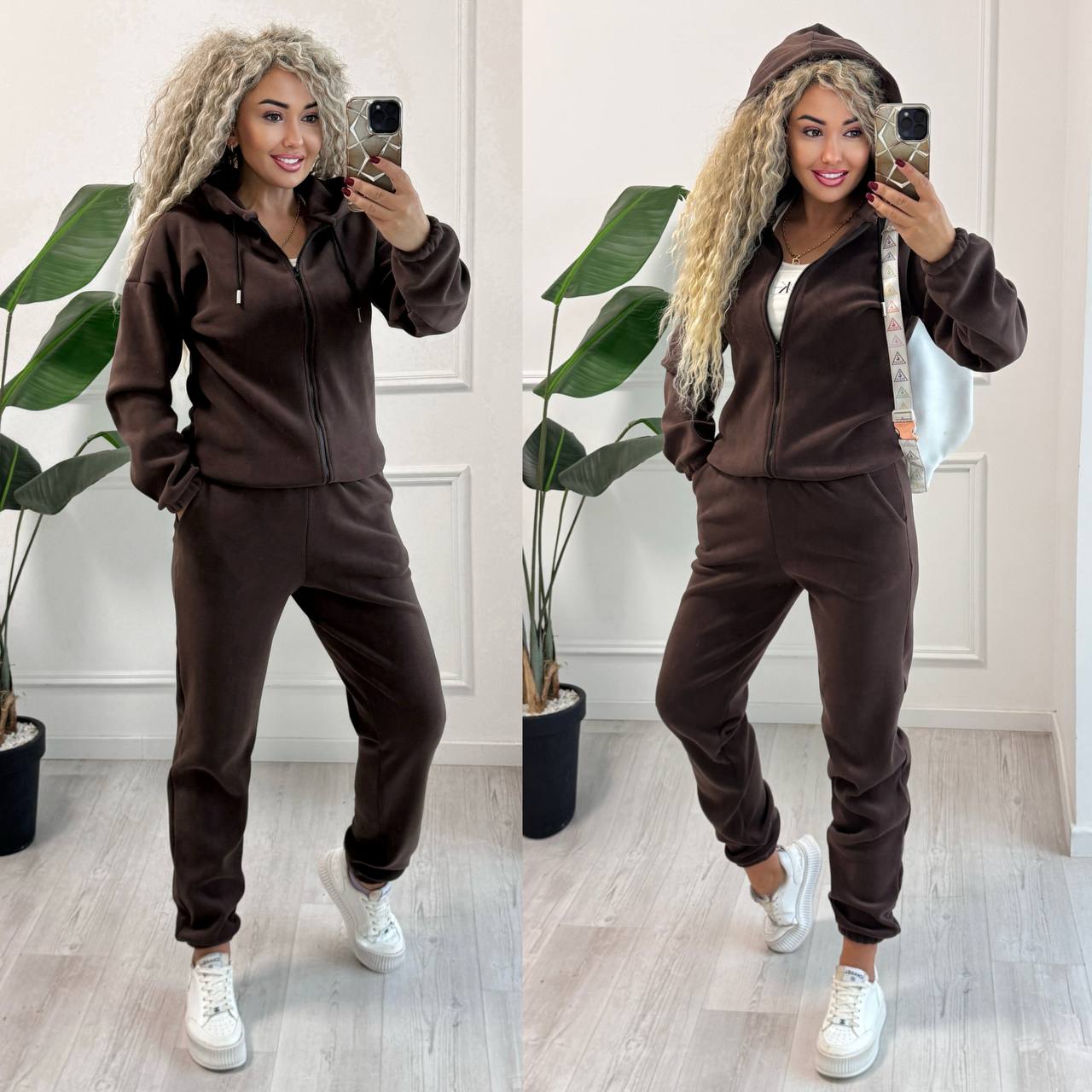 Флісовий однотонний спортивний костюмна змійці 005/1 купити photo 2025 11 11 12 01 46 2