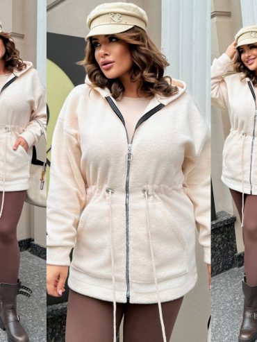 Трикотажна вовняна парка на змійці 015 купити photo 2025 11 15 07 58 15