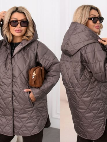 Демісезонна весняна куртка 100 на кнопках 084 купити photo 2026 01 19 23 41 00