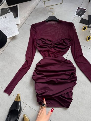 Костюм 2-ка Лонг спідниця мікродайвінг сітка 710 купити photo 2026 01 21 20 06 53