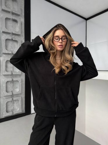 Базовий теплий флісовий оверсайз костюм 146 купити photo 2026 01 30 10 58 36