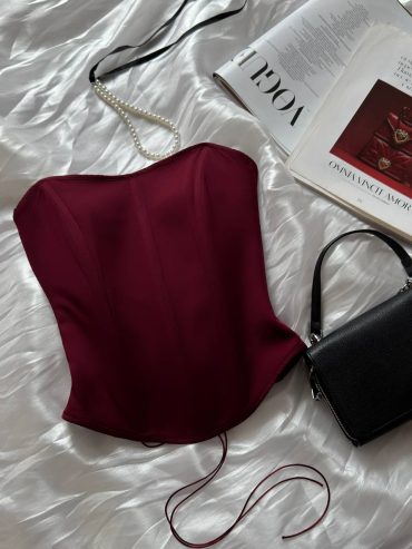 Корсет з подвійної тканини регілін для підтримки форми шнурівка з люверсами на спинці для регулювання посадки 645 купити photo 2026 01 31 05 46 03