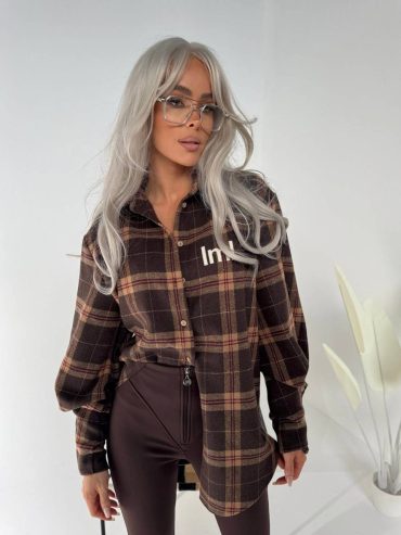 Об’ємна фланелева сорочка з м’якою текстурою та ідеальною посадкою 377 купити photo 2026 01 31 07 06 18 2