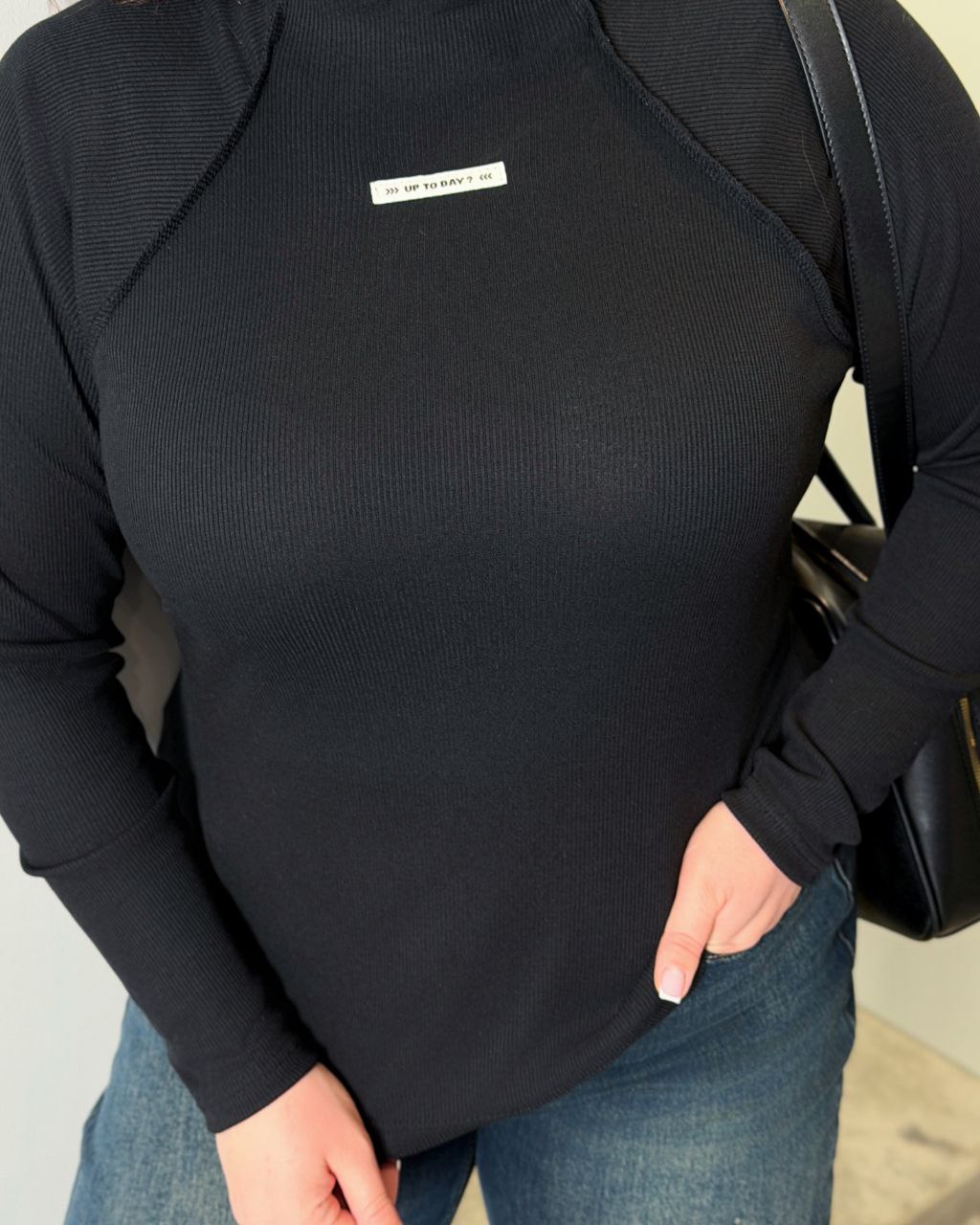 Трикотажний лонгслів в рубчик 093 купити photo 2026 02 09 11 35 22