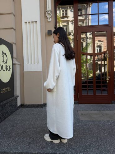 Довгий кардиган з альпаки 266 купити photo 2026 02 01 10 15 38