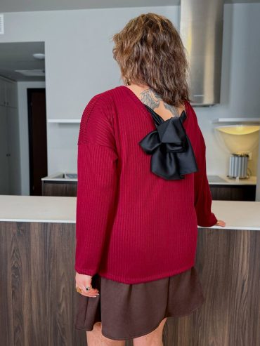 Кофта зав'язка спинка велюр рубчик 2158 купити photo 2026 02 04 21 41 15