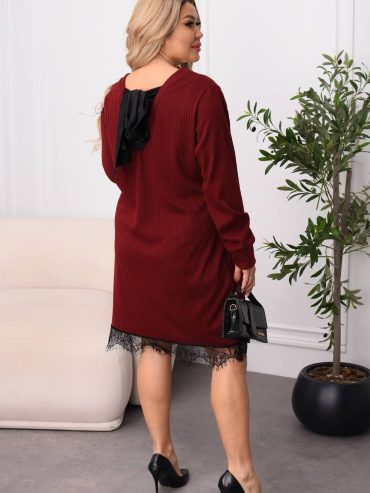 Сукня зав'язка спинка велюр рубчик 2157 купити photo 2026 02 04 21 43 56 2