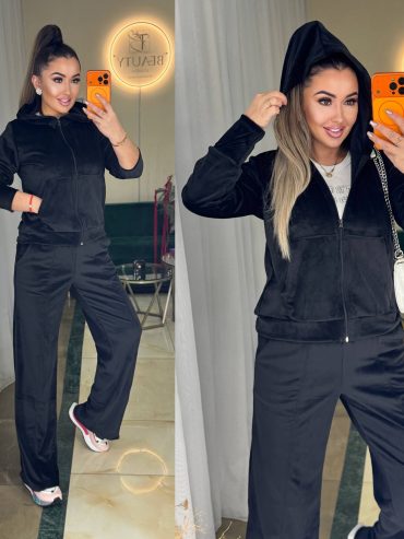 Велюровий базовий костюм на змійці 6059 купити photo 2026 02 04 22 12 27