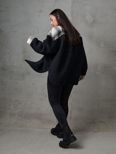 Сорочка хутро тедді клітинка начіс 220 купити photo 2026 02 06 11 49 01 2