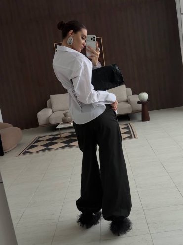 Біла котонова сорочка з корсетною спинкою 739 купити photo 2026 02 06 15 32 18