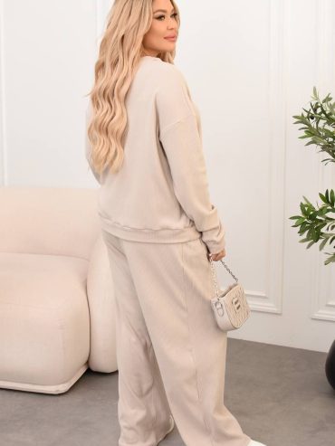 Костюм овер штани кофта в рубчик начіс 775 купити photo 2026 02 08 12 08 57