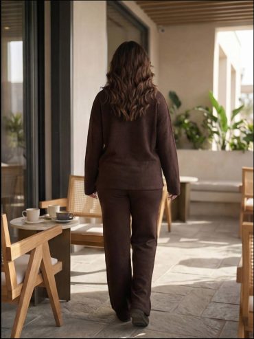 Костюм ангора рубчик палаццо кофта на змійці 8834 купити photo 2026 02 08 12 09 18