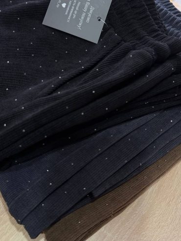 Вельветові штани з камінцями 01/030 купити photo 2026 02 10 06 37 20