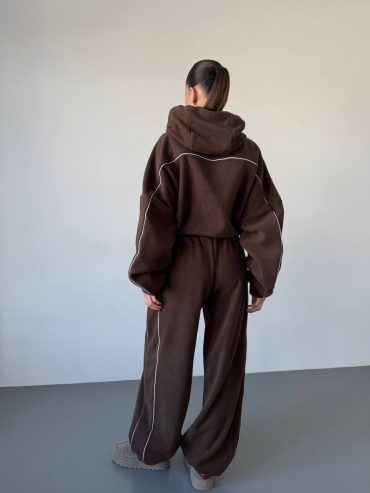 Флісовий оверсайз костюм 7210 купити photo 2026 02 12 22 01 47