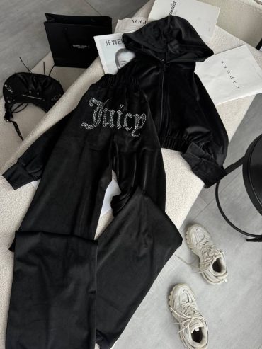 Велюровий костюм спорт шик з камінцями на сідницях штани на фіксаторах 292 купити photo 2026 02 16 14 58 32