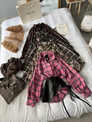 Сорочка фланель в клітинка шкіряна баска 326 купити photo 2026 02 18 05 59 04