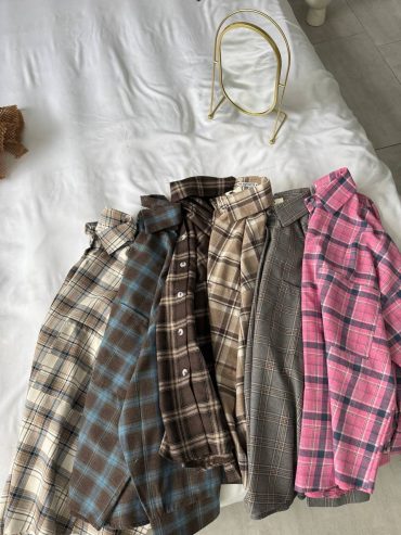 Батальна оверсайз сорочка в клітинку фланель 431 купити photo 2026 03 02 11 30 48