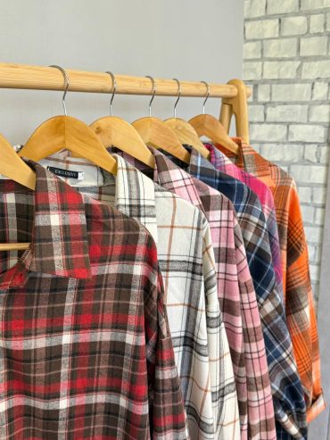 Сорочка батальна фланель клітинка 387 купити photo 2026 03 03 17 40 00 2