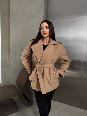 Кашемірове коротке пальто без підкладу 1406 купити photo 2026 03 06 07 53 11