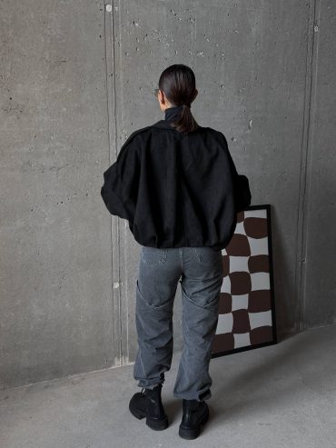 Замшевий бомбер 9074 купити photo 2026 03 11 14 15 59