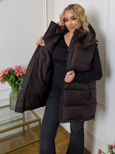 Подовжена жилетка еко пух 919 купити photo 2026 03 13 09 54 09