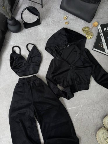 Велюровий костюм трійка 1375 купити photo 2026 03 18 19 44 03