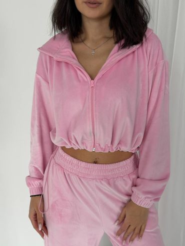 Велюровий костюм подвійний капюшон 1053 купити photo 2026 03 20 09 47 58